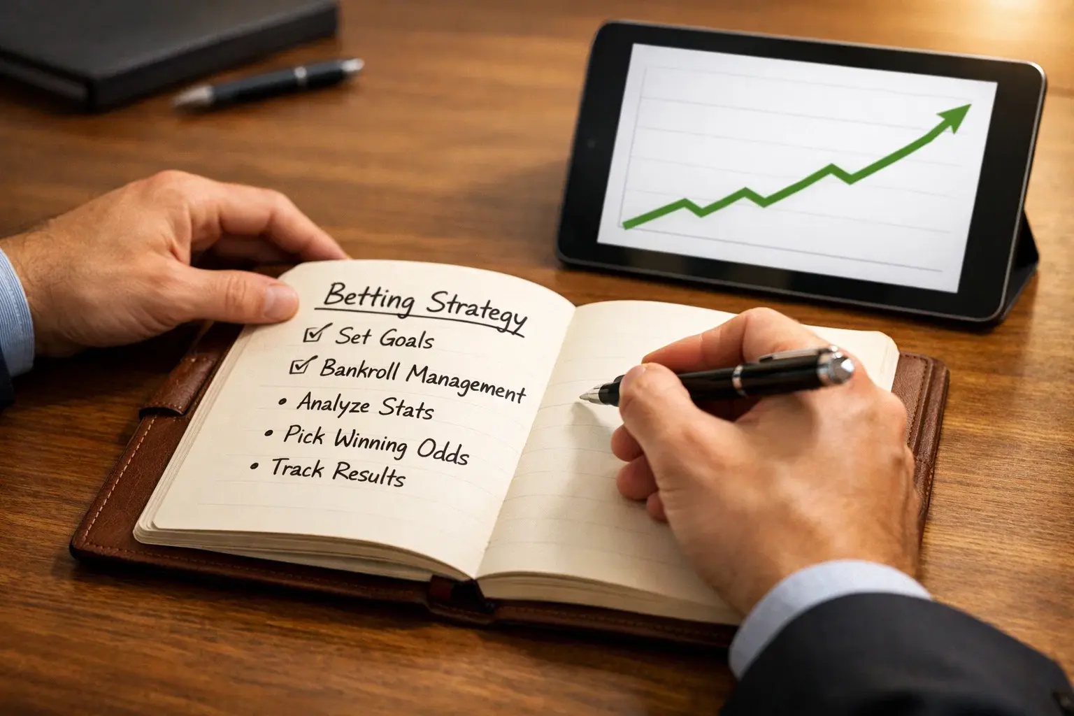 Prise de notes et planification stratégique pour la gestion de bankroll dans les paris sur le hockey